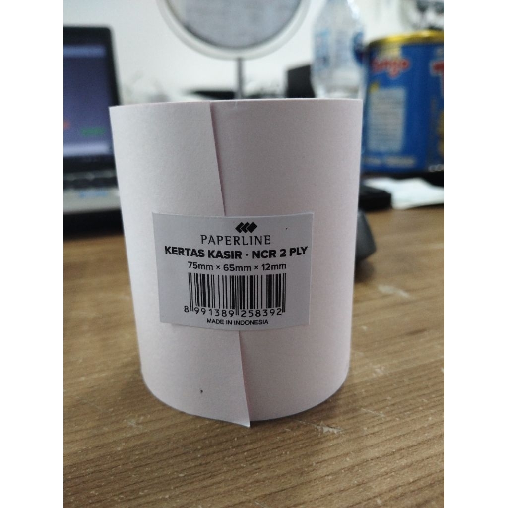 Paperline Kertas Kasir NCR 2 PLY 75mm x 65mm x 12mm