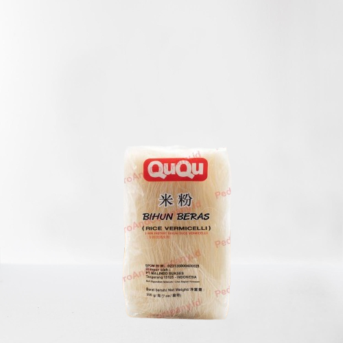 Ququ bihun beras rice vermicelli 200 gram bihun soun kering mi putih