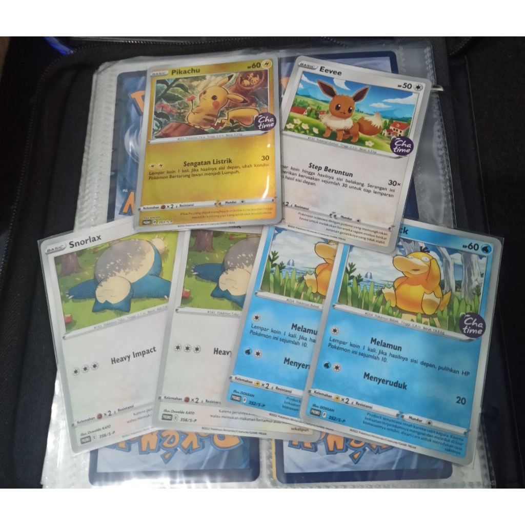 Kartu Pokemon Promo Bundle Pokemon Chatime