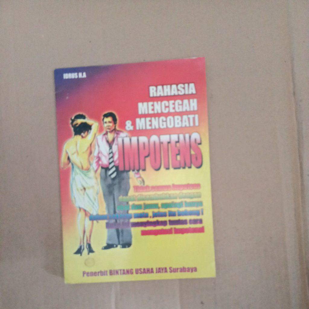 rahasia mencegah & mengobati IMPOTENSI