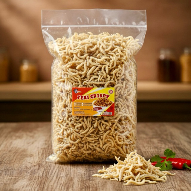 Teri Krispi Sintamel Non MSG non pengawet 500gr - teri krispi Snack mpasi