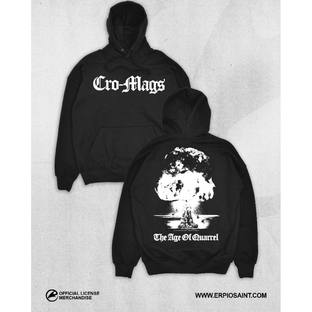 CRO MAGS - THE AGE OF QUARREL (Pullover Hoodie)