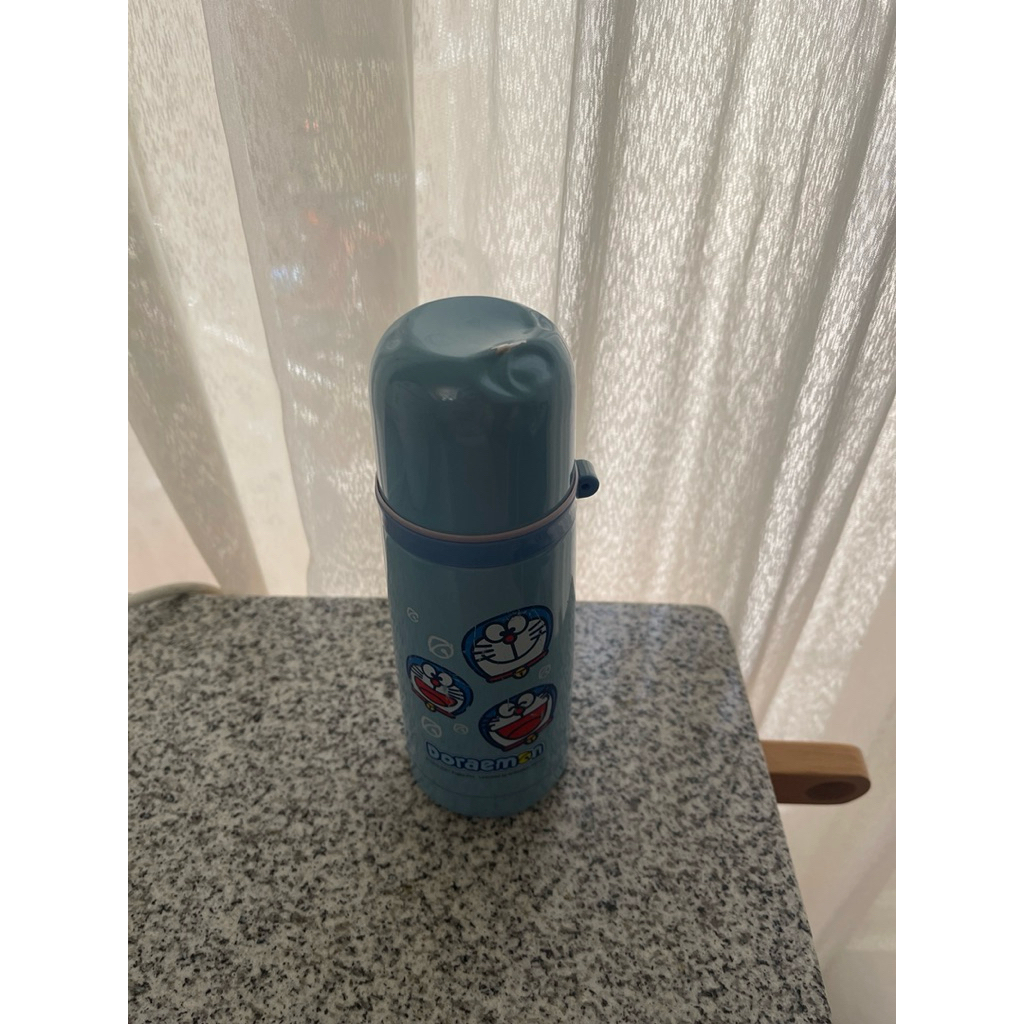 preloved original japan doraemon thermos bottle botol minum