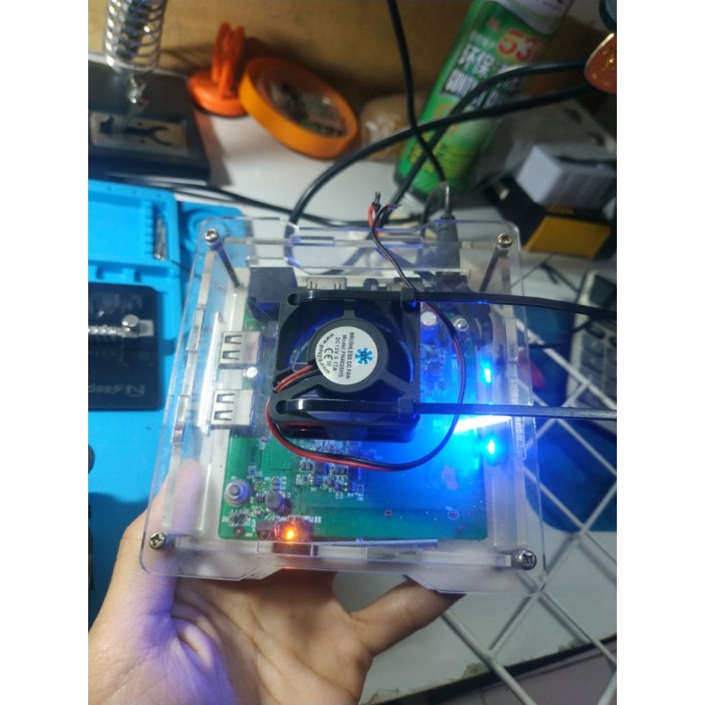 Stb B860H v1 bekas pemakaian + adaptor + sdcard