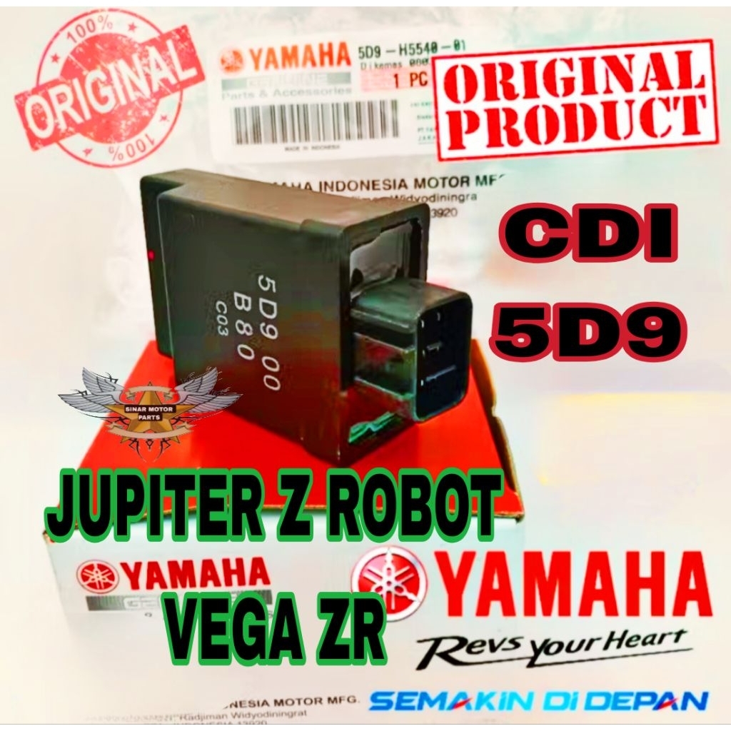 Original cdi yamaha 5D9, Vega ZR, Jupiter z robot, yamaha ygp
