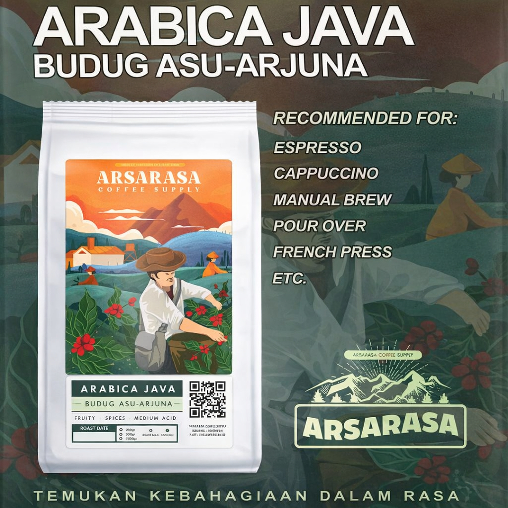 ARABICA JAVA ARJUNA-KOPI BUBUK ARABIKA ARJUNA MALANG