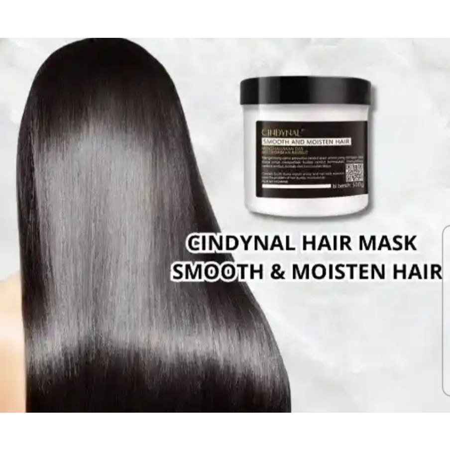 CINDYNAL Smooth & Moisten Hair Mask / masker rambut cindynal