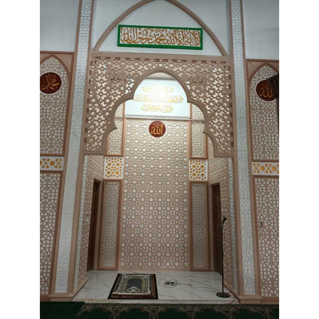 Inspirasi Mihrab GRC Krawangan untuk Masjid Bekasi