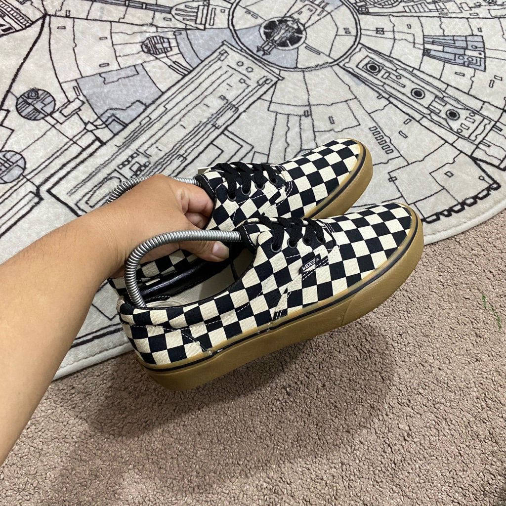 Vans Era Chekerboard Gum sole