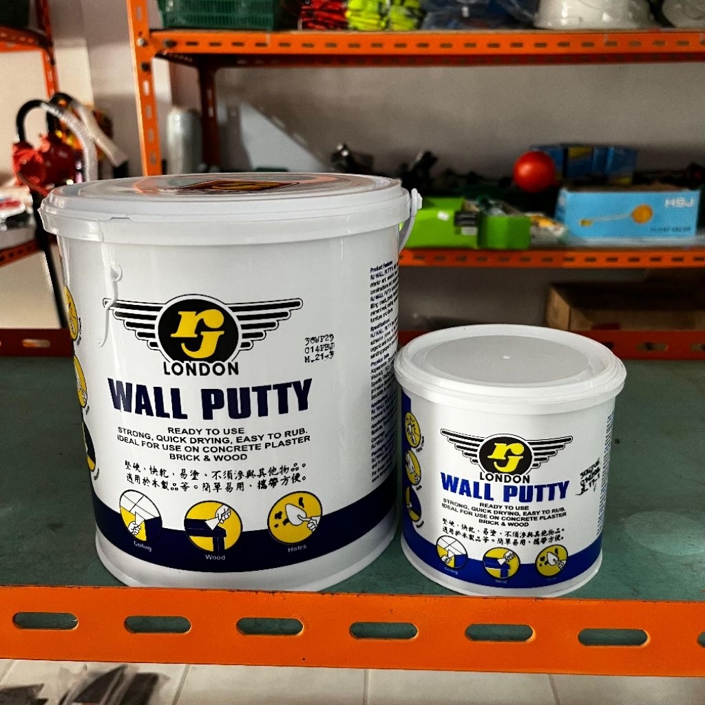 Wall Putty RJ LONDON 1kg 5kg