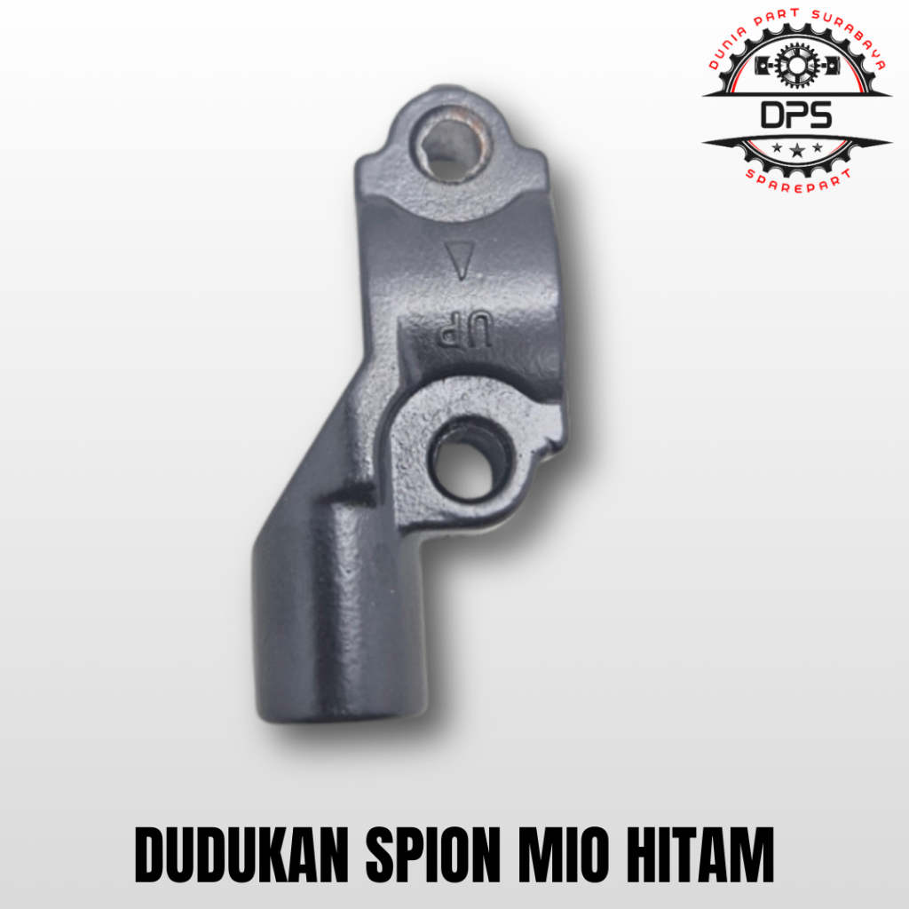 DUDUKAN SPION MIO HITAM KANAN RH - DUDUKAN SPION MIO/MIO J/MIO M3/XEON/JUPITER Z NEW (MIN 10)