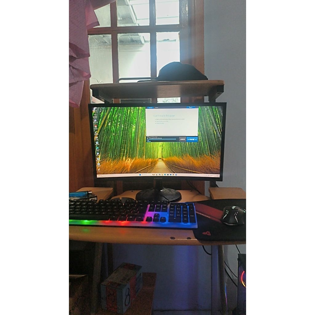 Cpu Gaming i7 gen 9 + Monitor