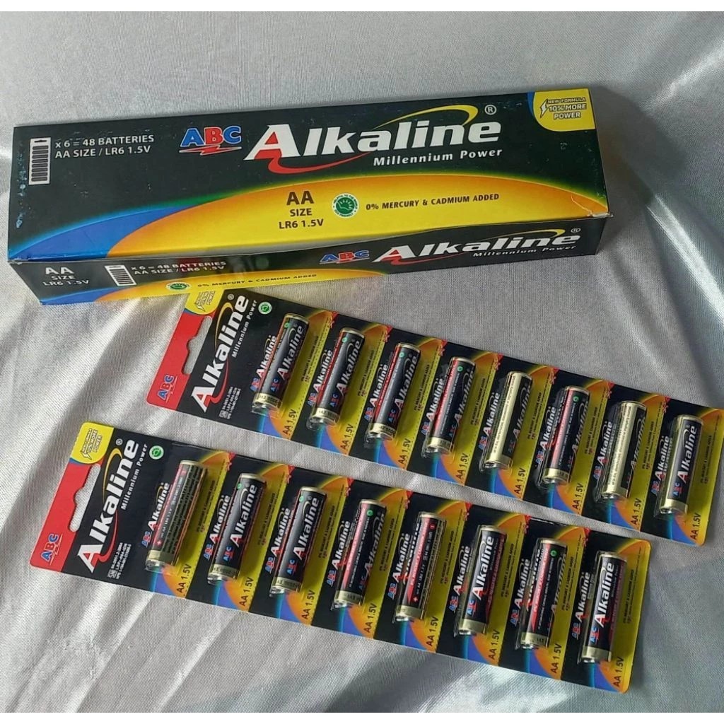 [1 renteng / 8 pcs] Baterai ABC AA / AAA Alkaline renceng