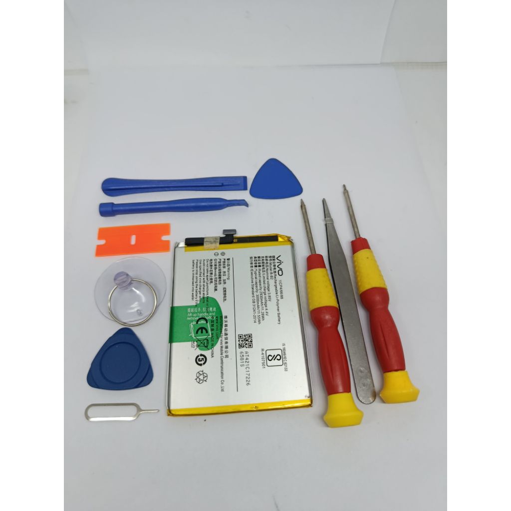 BATRE BATERAI B-B2 HADPONE HP VIVO Y65 VIVO Y66 VIVO Y67 GERATIS OBENG 10IN ORIGINAL