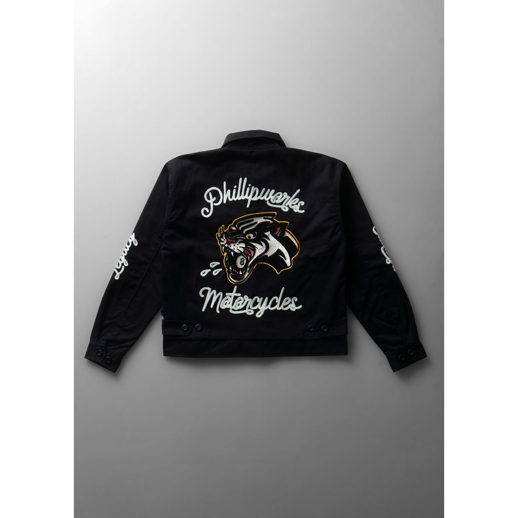 JAKET SUKAJAN PHILLIP WORKS BLACK TIGER