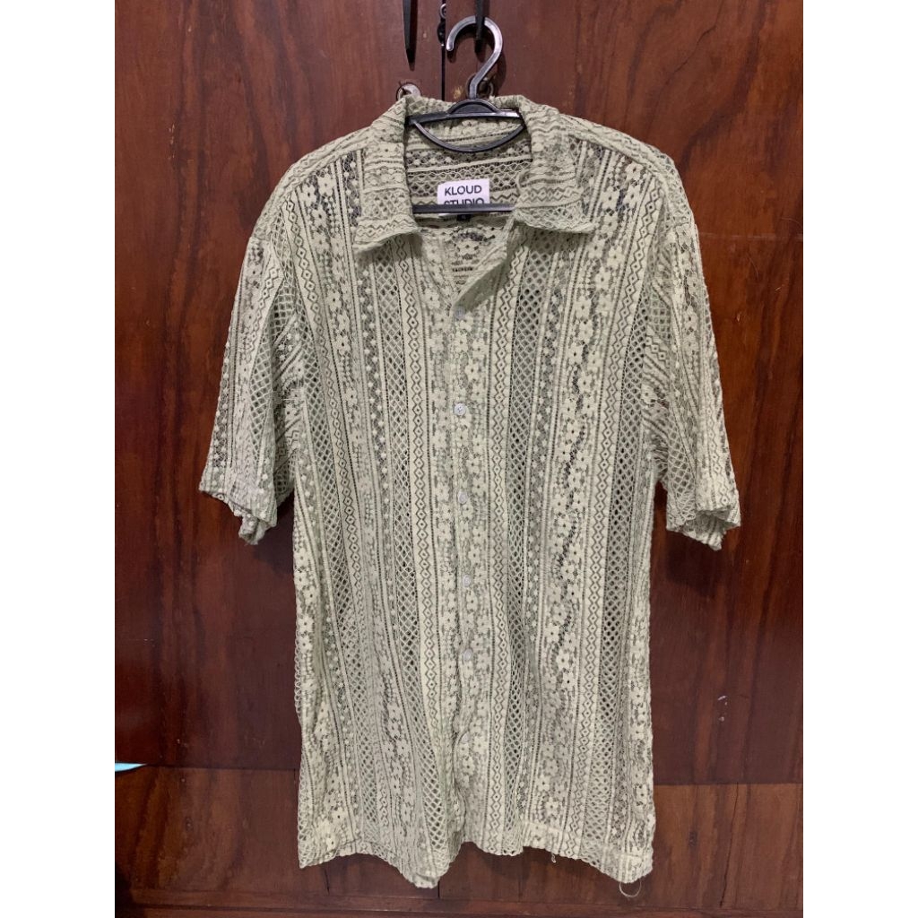 (PRELOVED) Kloud Studio Orion Sage Shirt