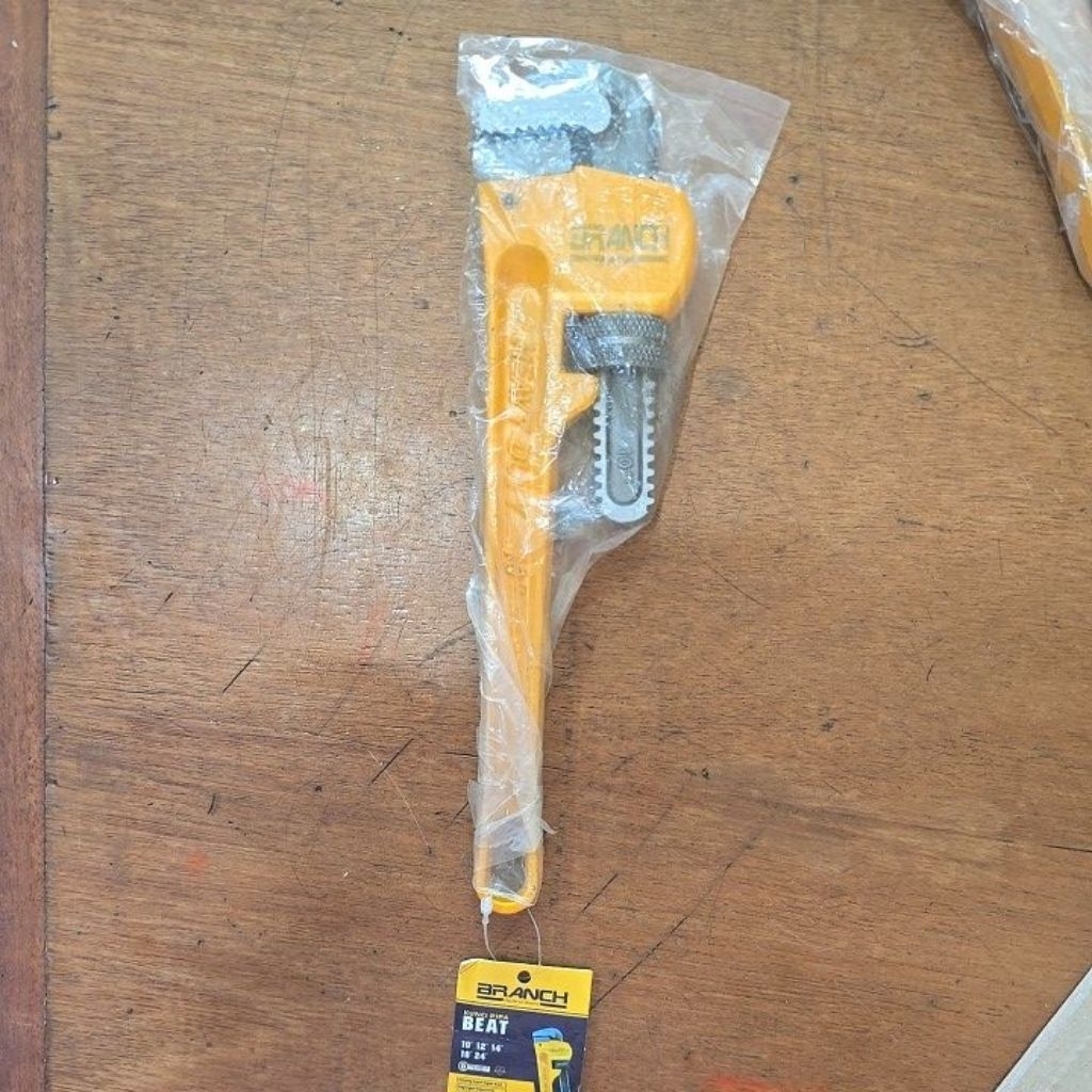 gastong 10in branch / kunci pipa 10inci branch heavy duty