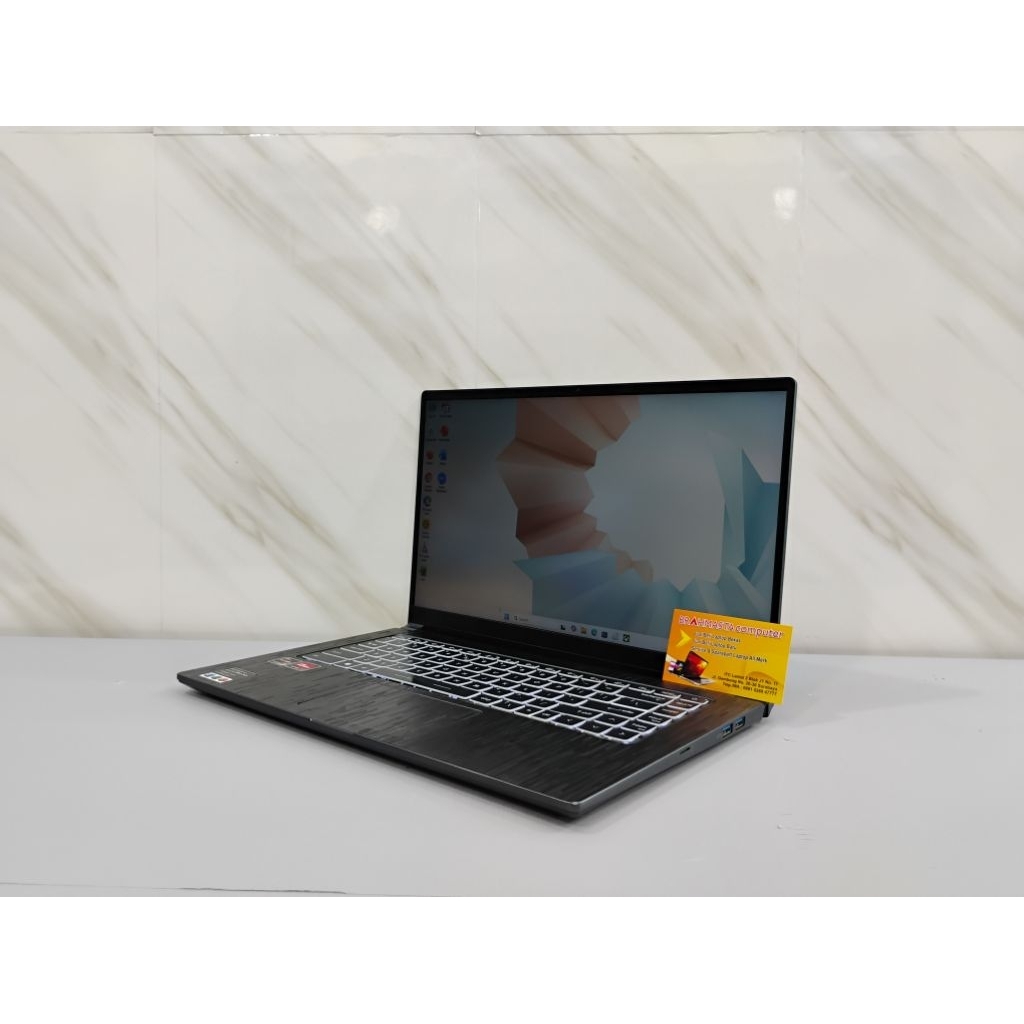 LAPTOP MSI MODERN 15 A5M SECOND SIAP PAKAI