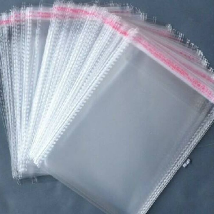 Plastik OPP Ukuran 7x18, 8x10, 8x12, 1x12, 13x15