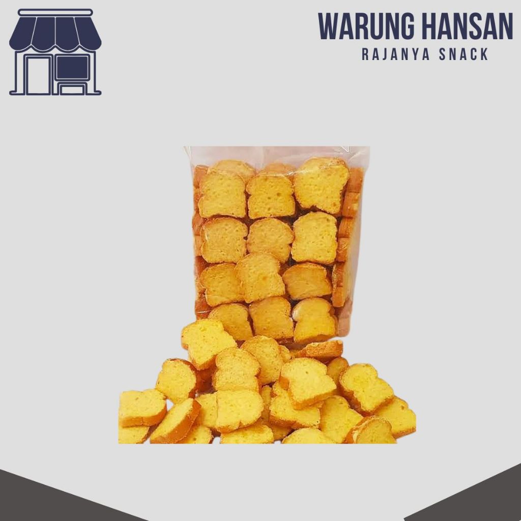 Roti Kering BAGELEN Vanila Mini Bandung ENAK