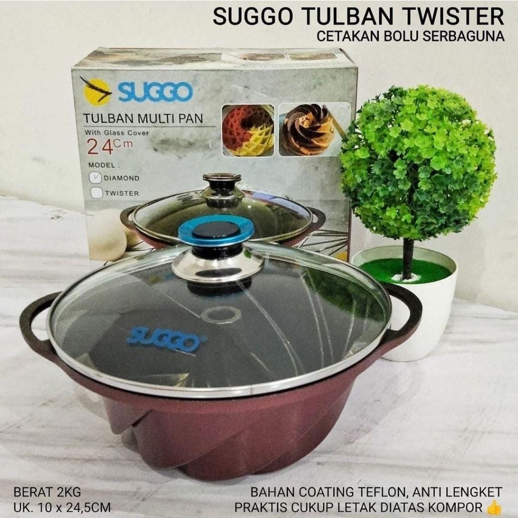 Cetakan Suggo Tulban/Cetakan kue bolu