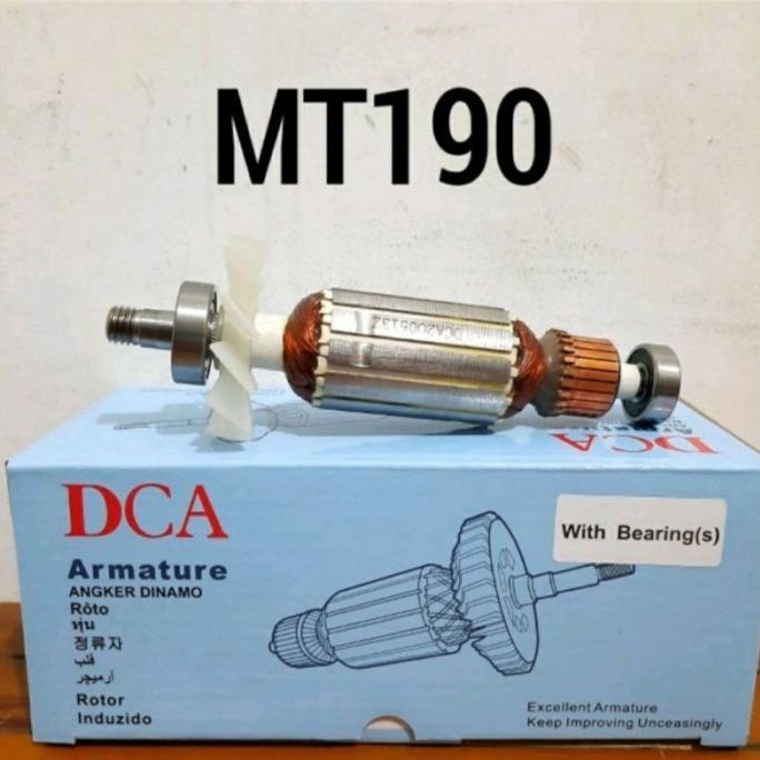 Sparepart Armature Planer Maktec Mt190 / Mt191 / Angker Dinamo Serut Sugu Maktec Mt 190 / Mt 191 /