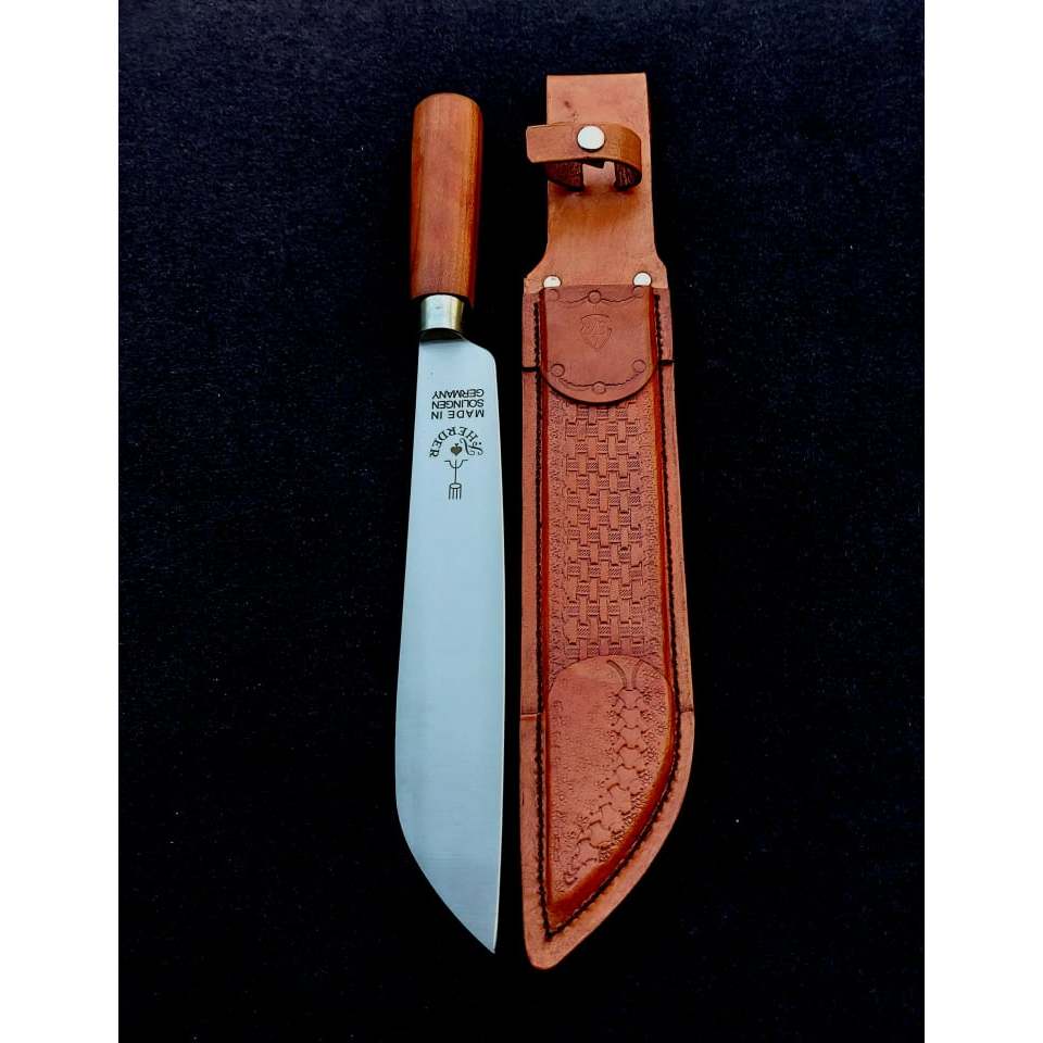Pisau Cap Garpu Original Sembelih Sapi  Super Tajam Solingen Jerman 10 inch
