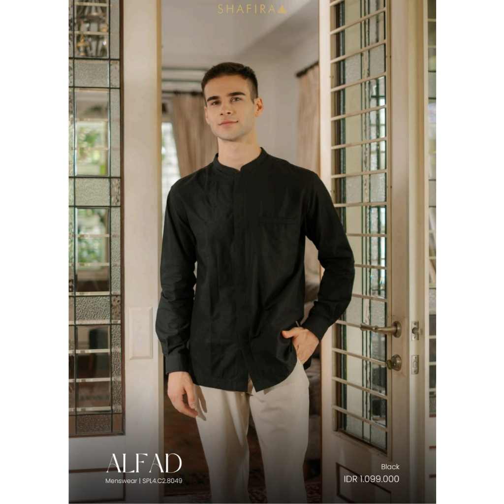Shafira - Alfad Menswear | Baju Koko Atasan | Tangan Panjang Pria