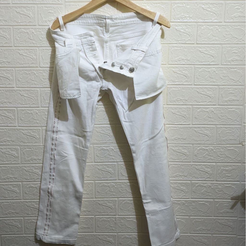 Celana Jeans Putih CK CALVIN KLEIN Ori White