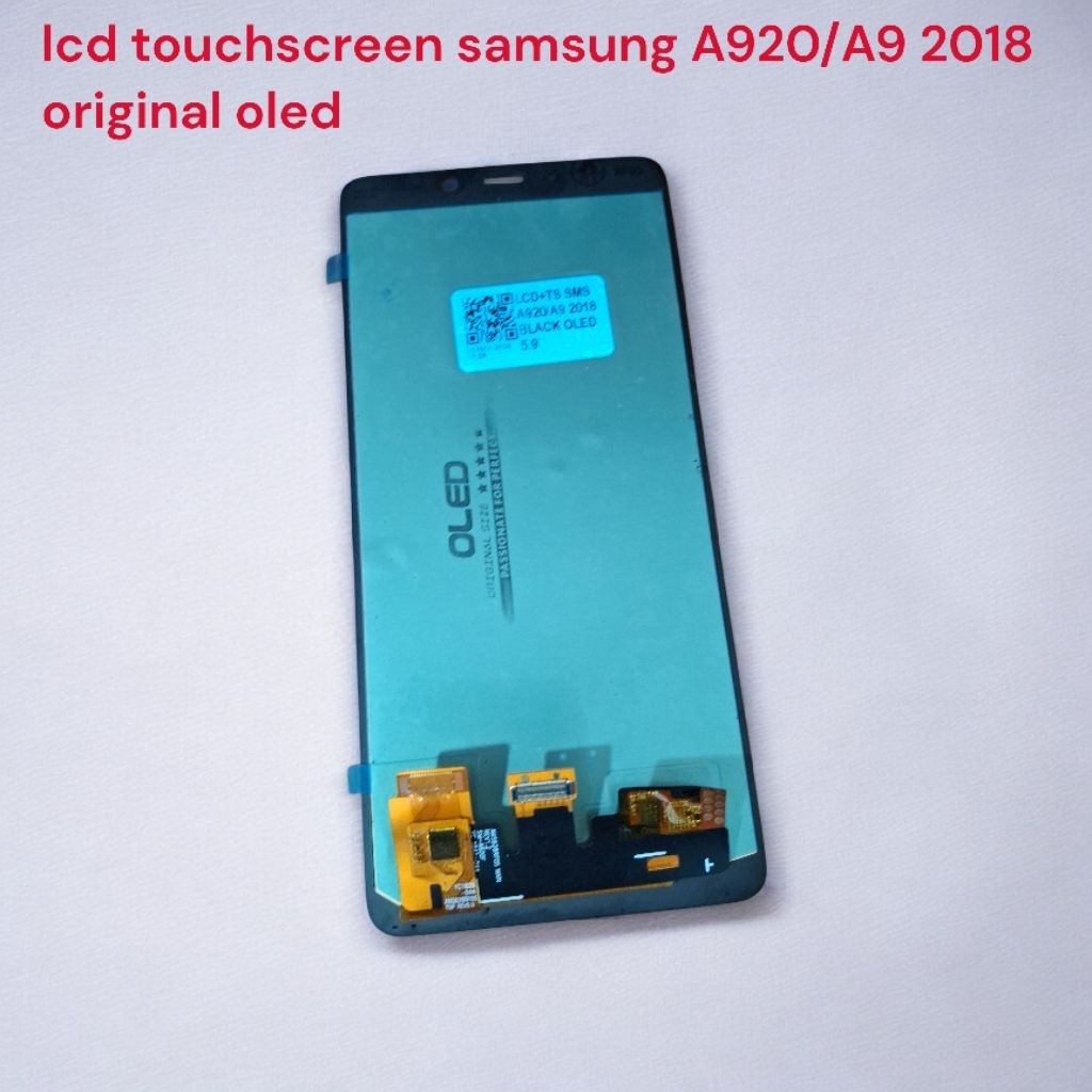 lcd touchscreen samsung A920/A9 2018 original oled