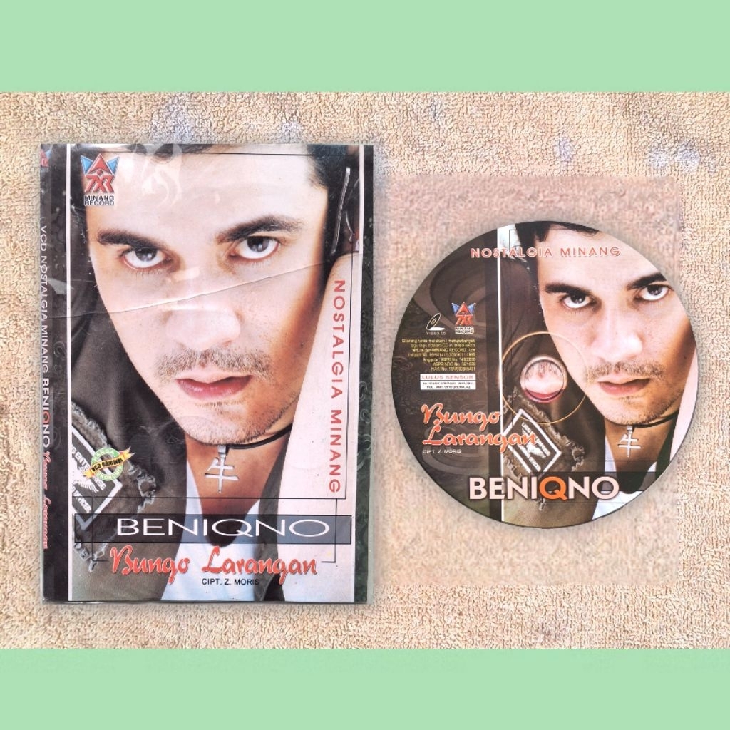 VCD Original Ekonomis - Beniqno Nostalgia Minang Bungo Larangan (Minang Record Asli)