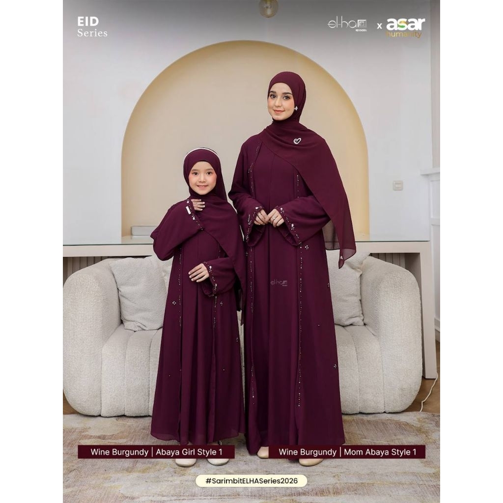 (READY) GAMIS RENJANA ANANTA ABAYA BY ELHA