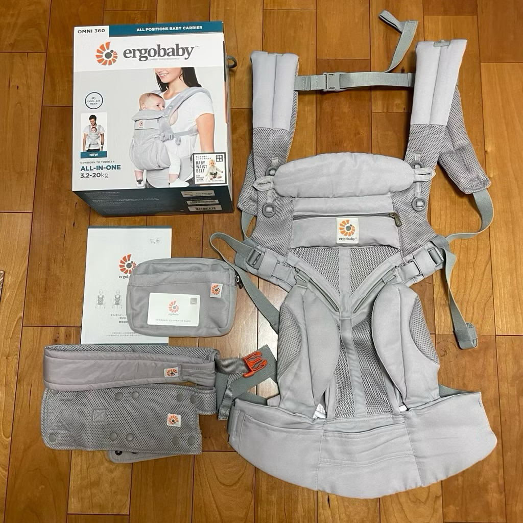 Ergobaby Omni 360 Cool Air Mesh- Gendongan Ergobaby Original [Preloved]
