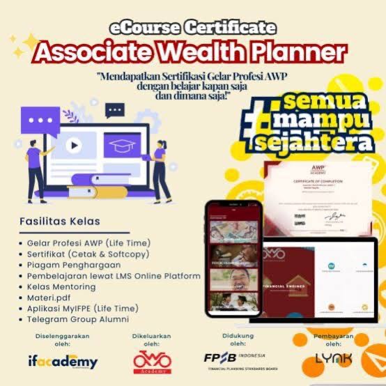 Ecourse Financial Planning Generasi Milenial - Kelas Finplan Basic Financial Planning