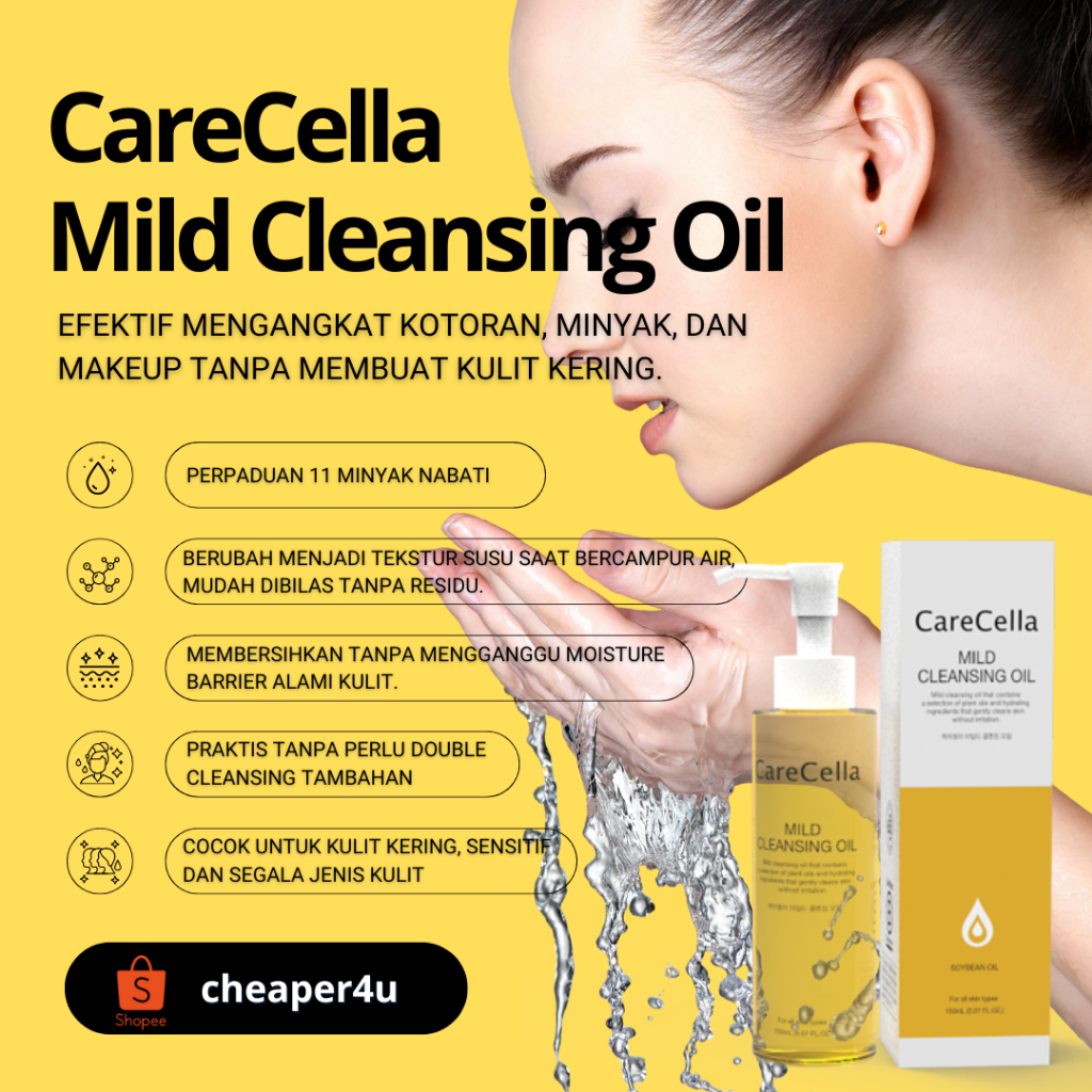 CareCella Mild Cleansing Oil