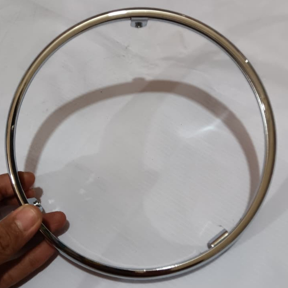 Ring Batok Ninja SS Ring Batok Lampu Ninja SS Bahan Besi Sudah Chrome