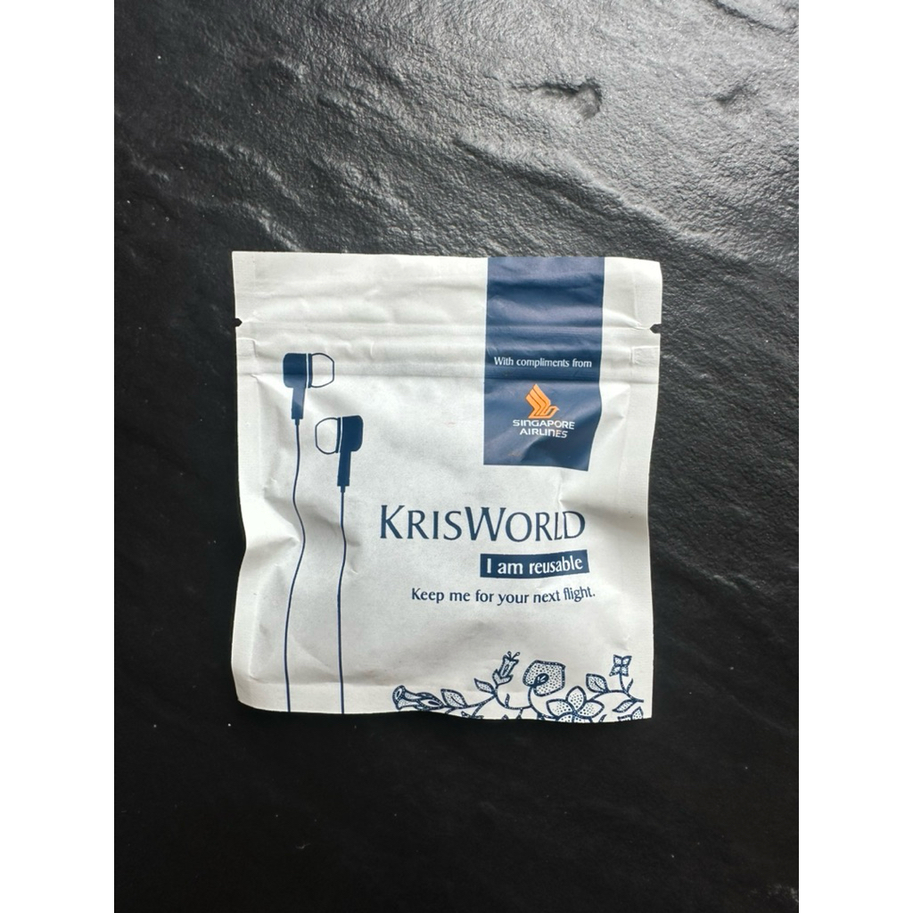 earphones headset singapore airlines