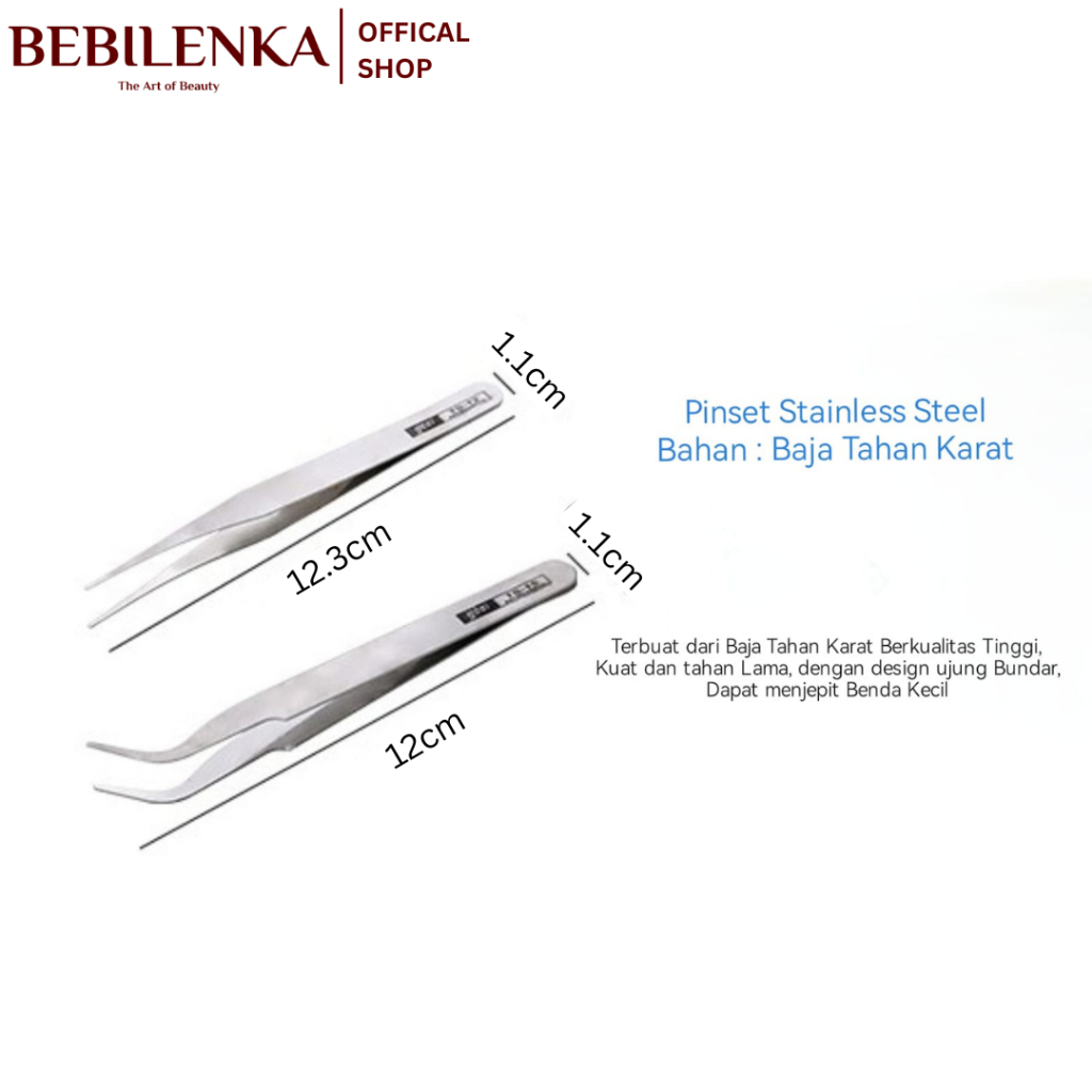 Penjepit Baut jepitan Mur , Penjepit Bulu Mata , Fake Eyelashes , Penjepit Bulu Rambut penjepit Baja