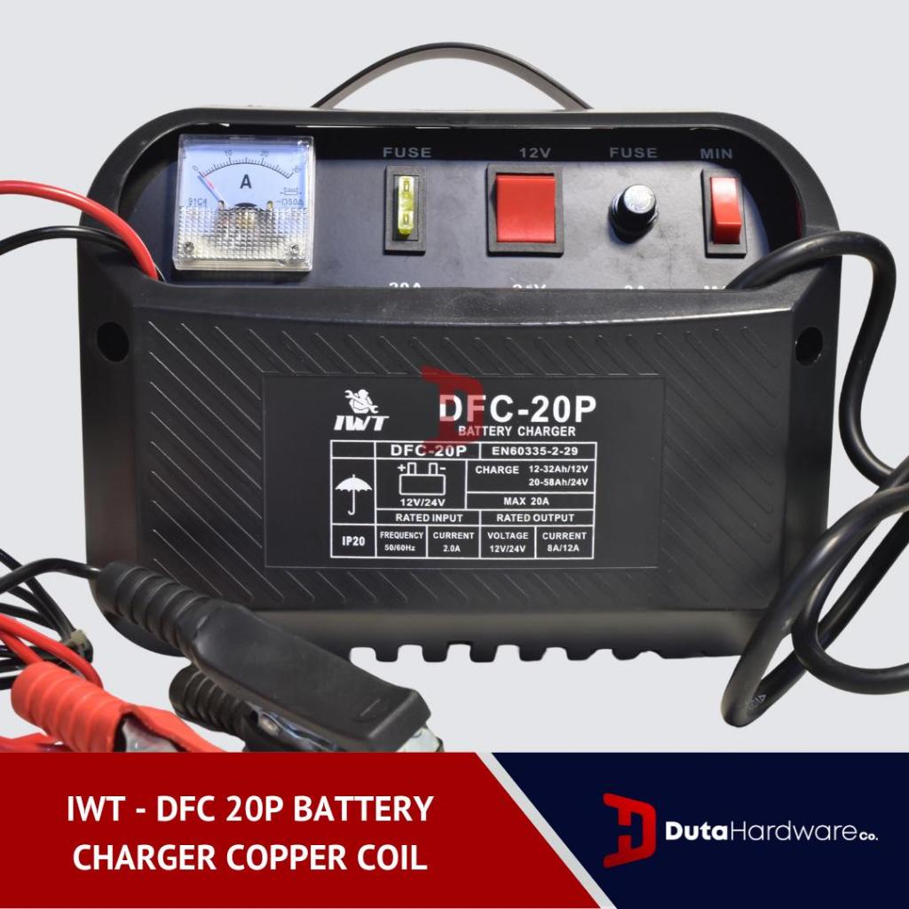 IWT - DFC 20P BATTERY CHARGER COPPER COIL CHARGER CAS AKI KERING BASAH