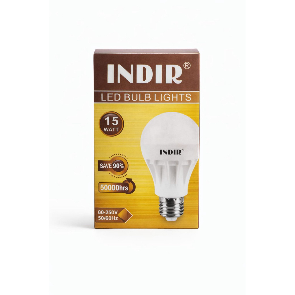 Lampu LED INDIR 15 Watt | LED Bulb Lights Hemat Energi Save 90% Tahan Lama 50.000 Jam
