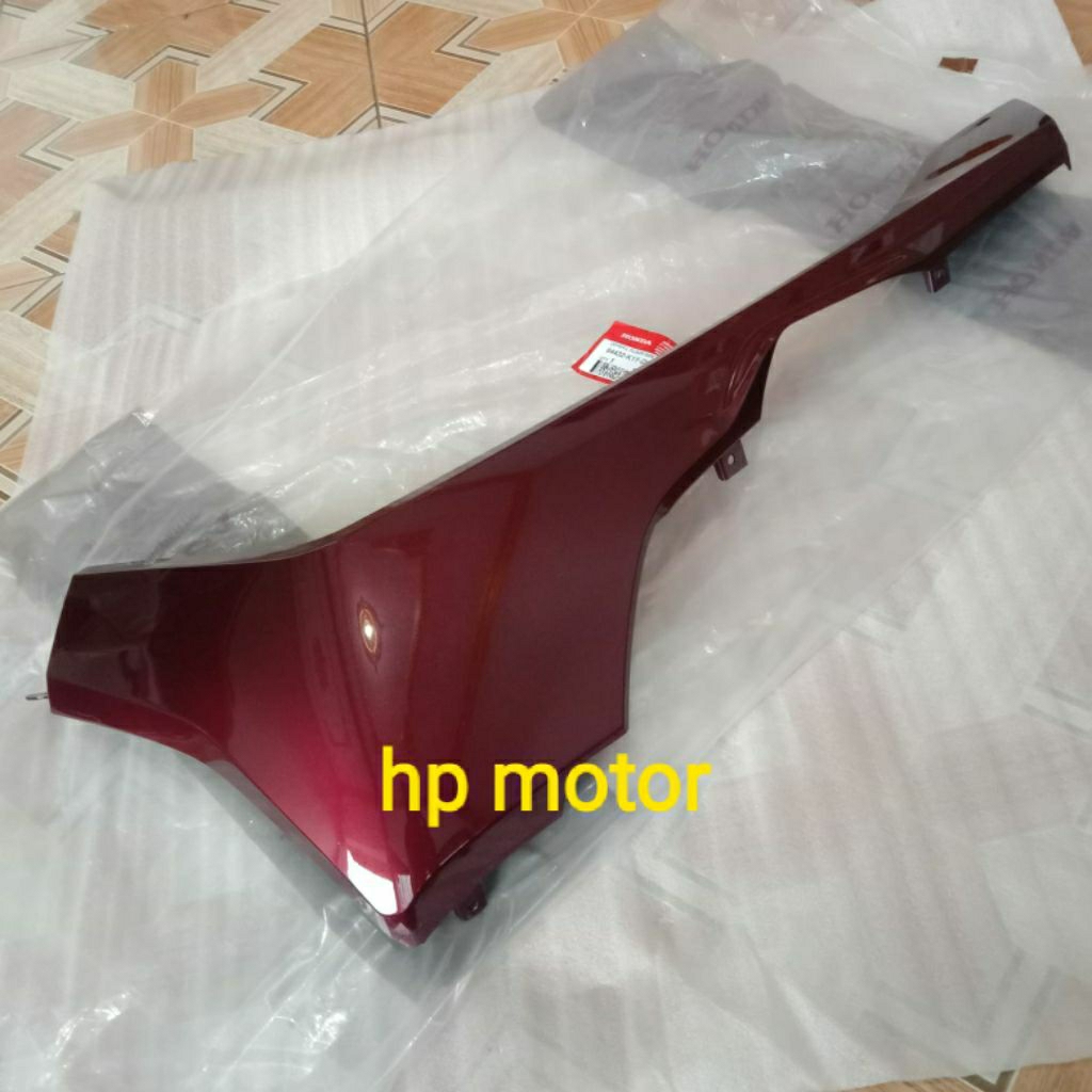 COVER PIJAKAN KAKI KIRI PCX160 K1Y 2025 MERAH ROADSYNC COVER FLOOR KIRI PCX160 2025 MERAH MARON ROAD