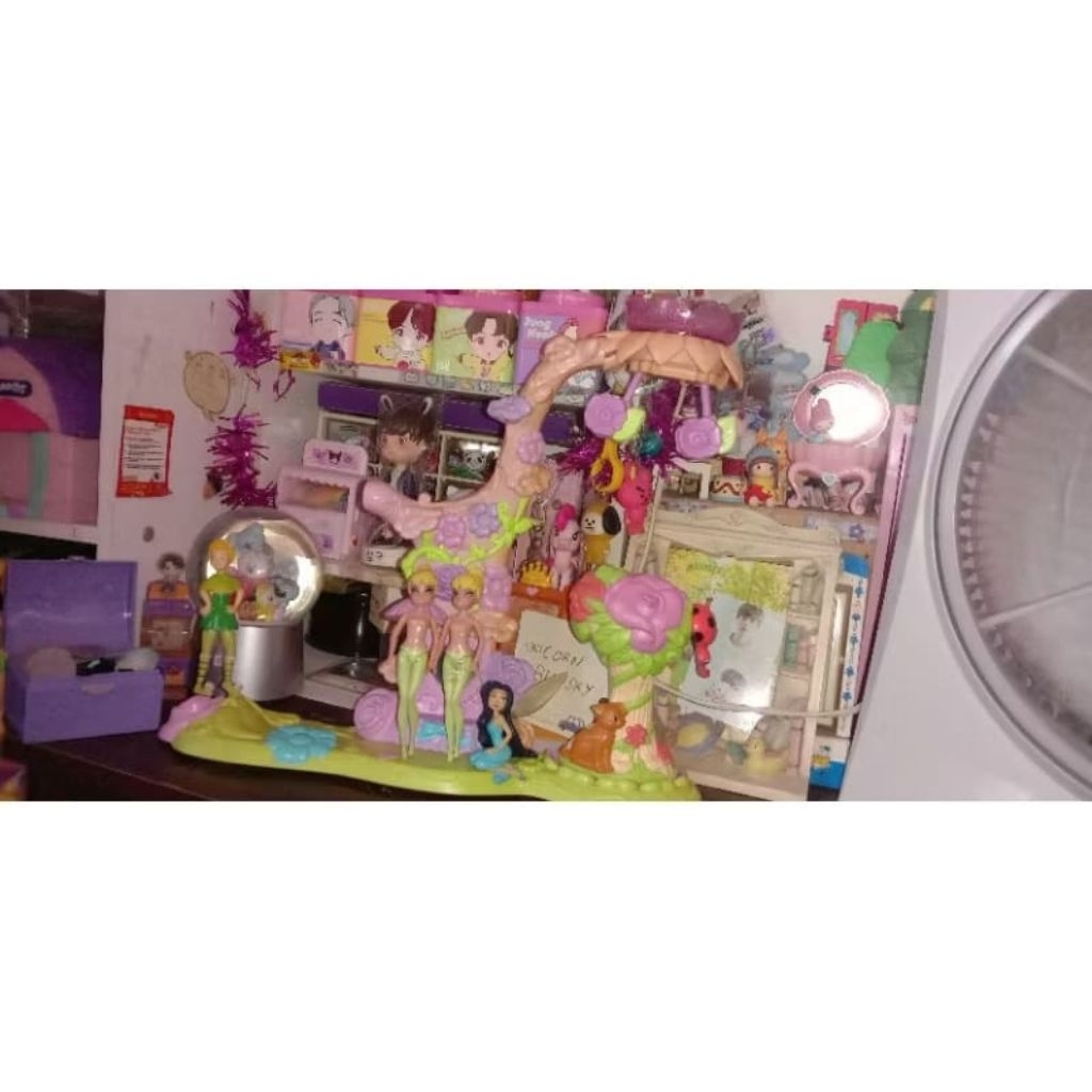 Diorama Tinkerbell Tanpa Figure Preloved