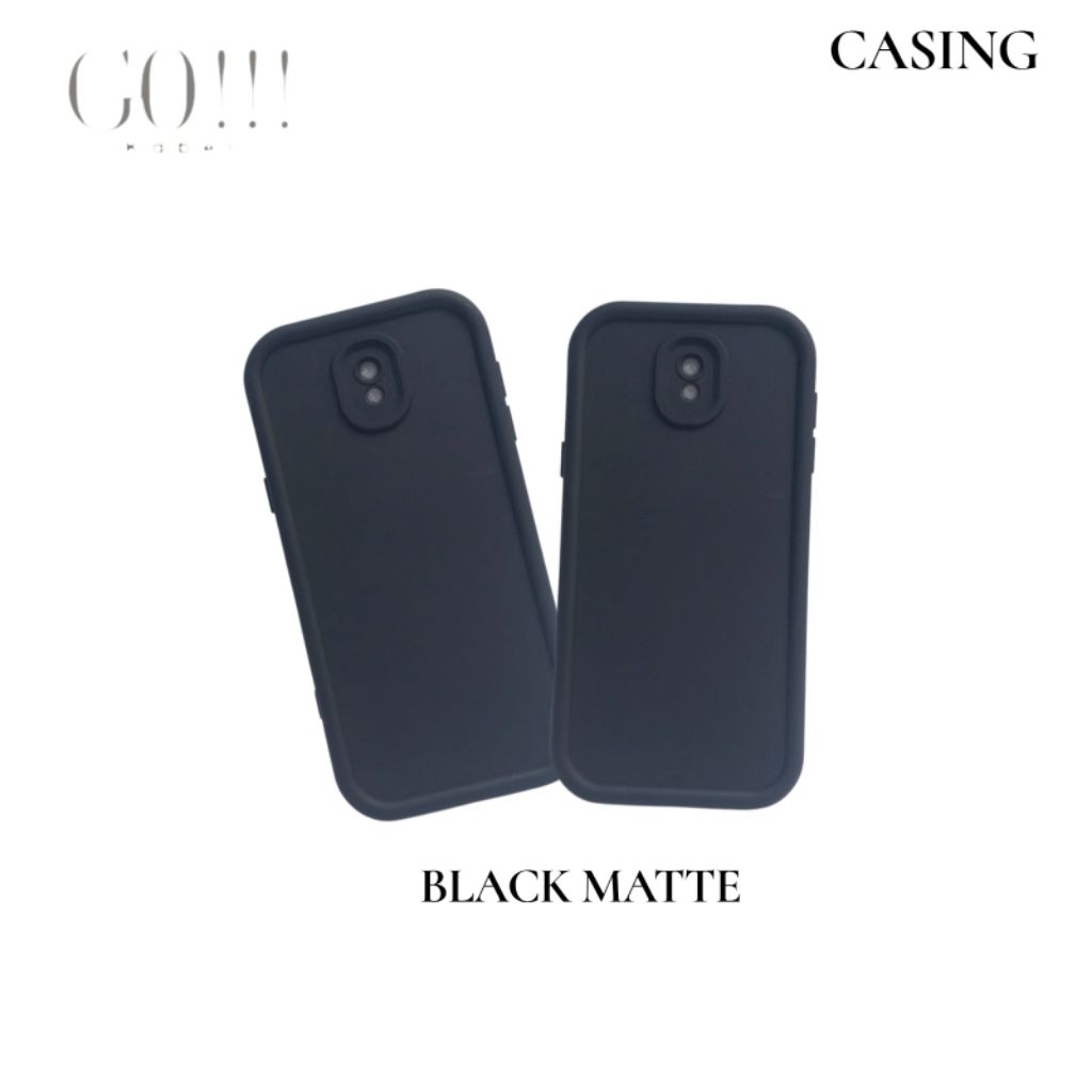 Case Pro Camera Samsung J5 Pro Softcase Silikon Black Matte Casing Hp