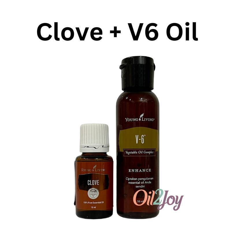 Dilute Clove + V6 5ml 10ml 15ml YL YLEO Essential Oil Roll On