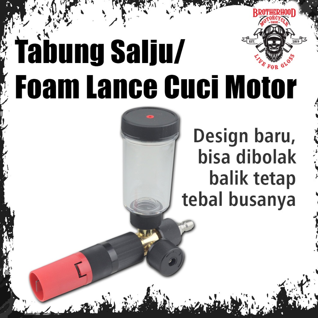 Brotherhood Tabung Salju Foam Lance Untuk Cuci Motor