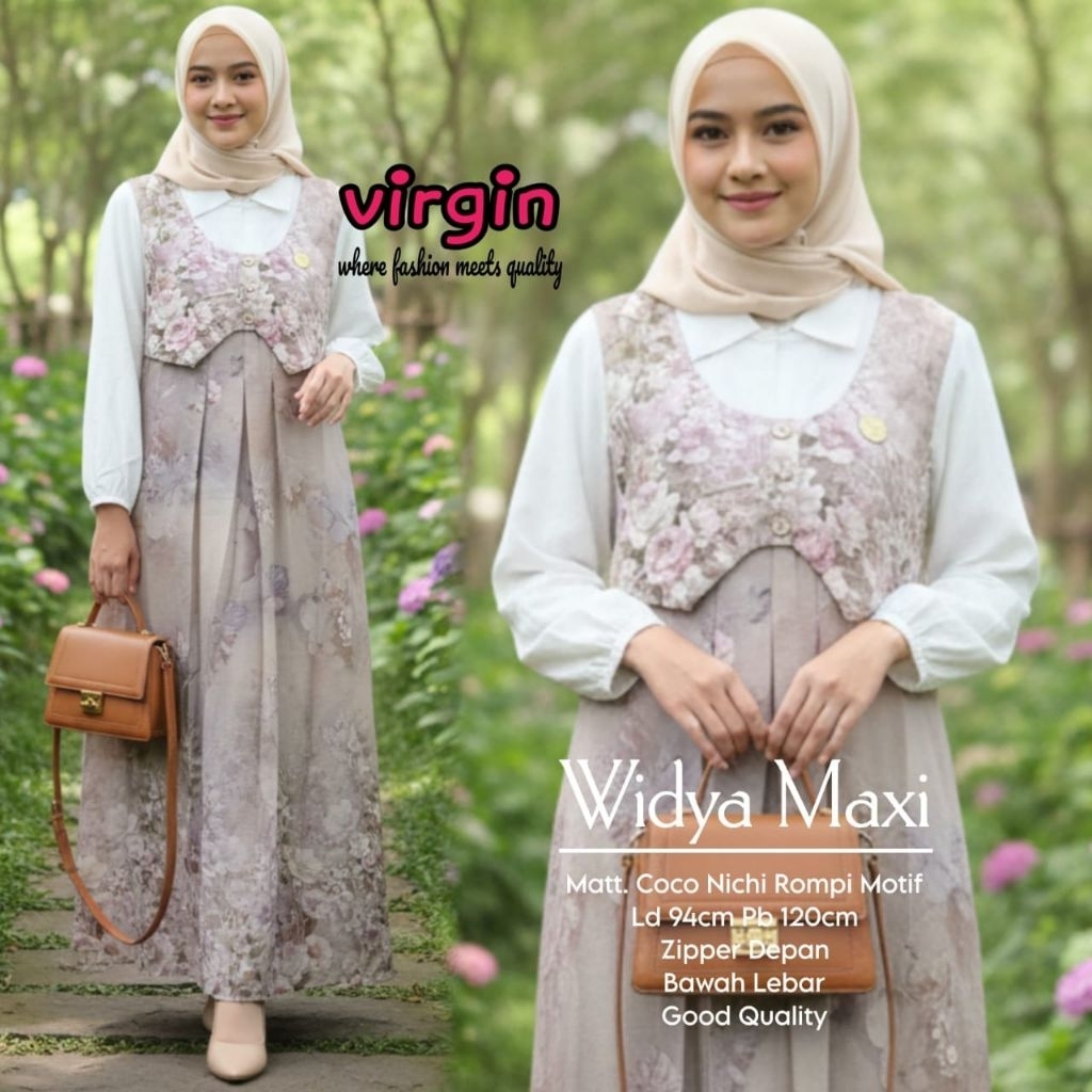 Widya Maxy Caca Nichi Rrompi Rompi motif,Nyaman Dipakai Seharian