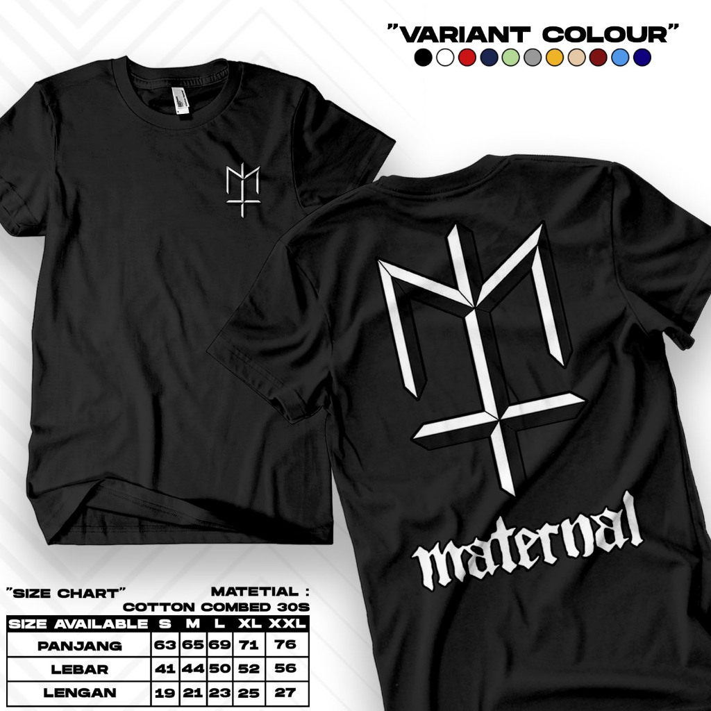 Astro Fashion88 Kaos Pria Motif Maternal Kaos Distro Pria Keren Baju Kaos Unisex Katun Combed 30S Sa