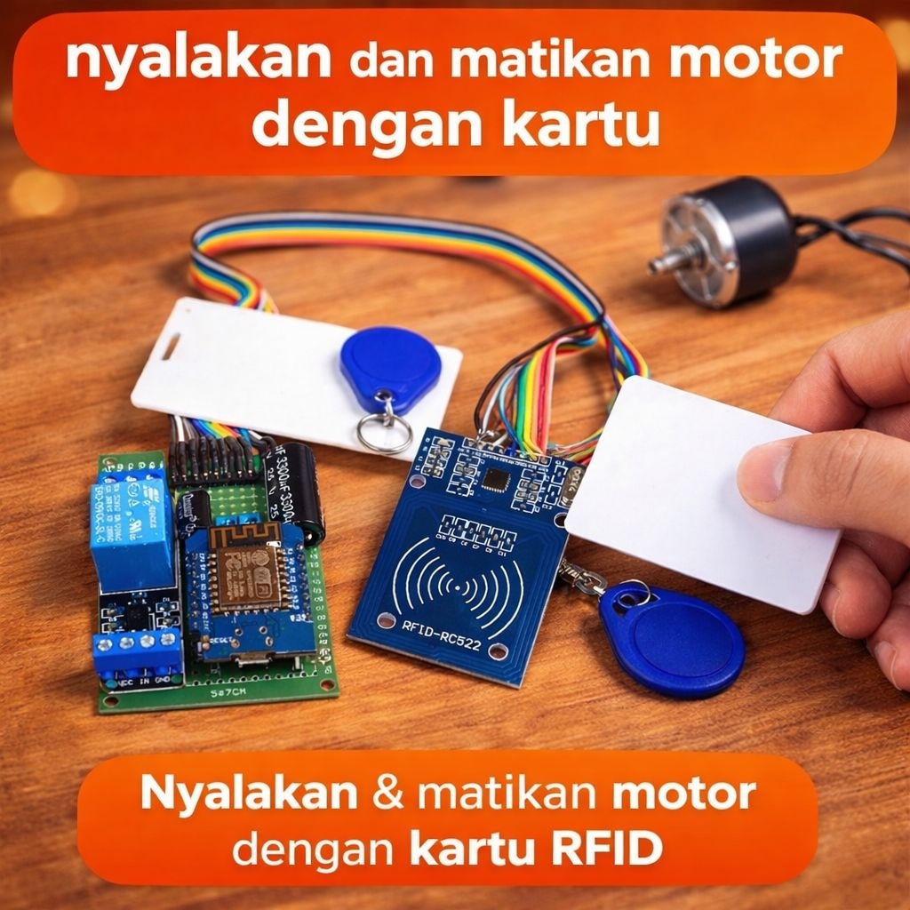 Kunci motor RFID