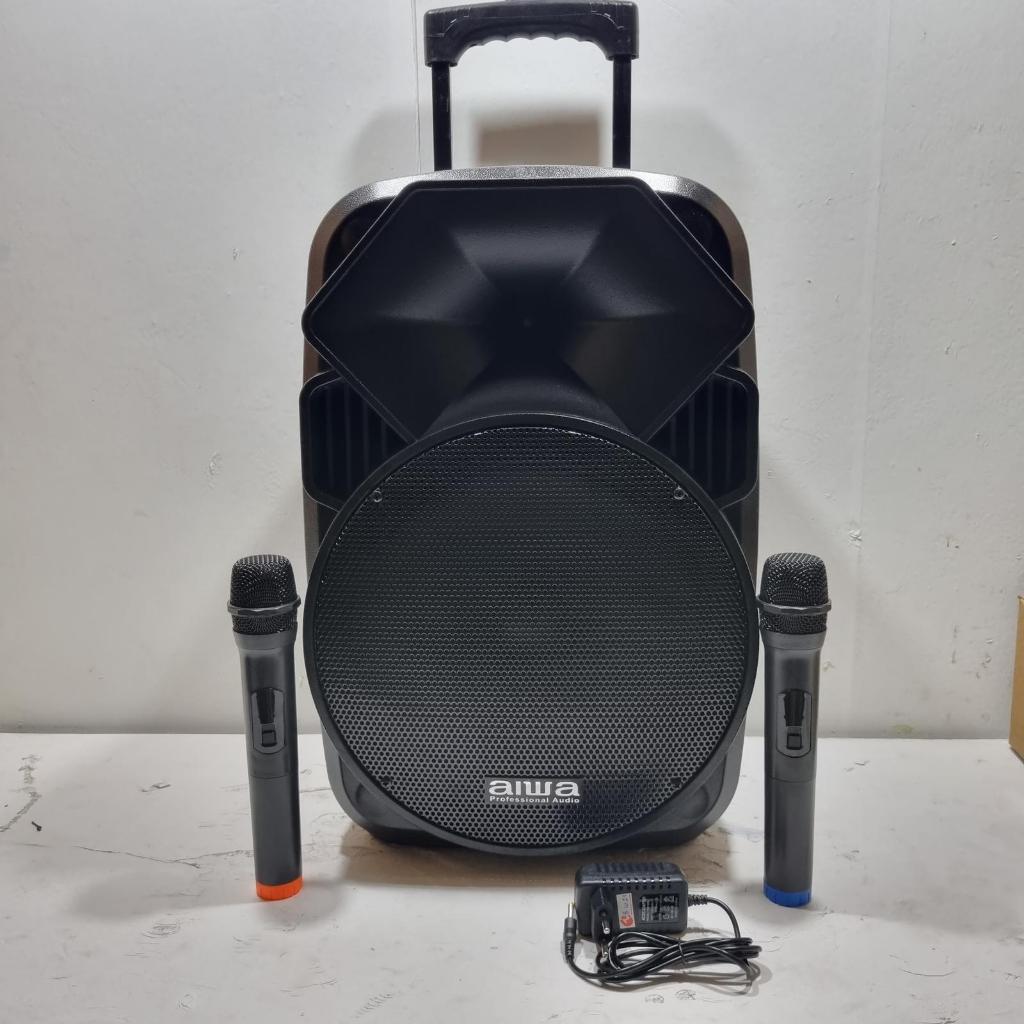 Speaker Bluetooth Portable Amplifier Wireless Aiwa TR 112 - 12 inch