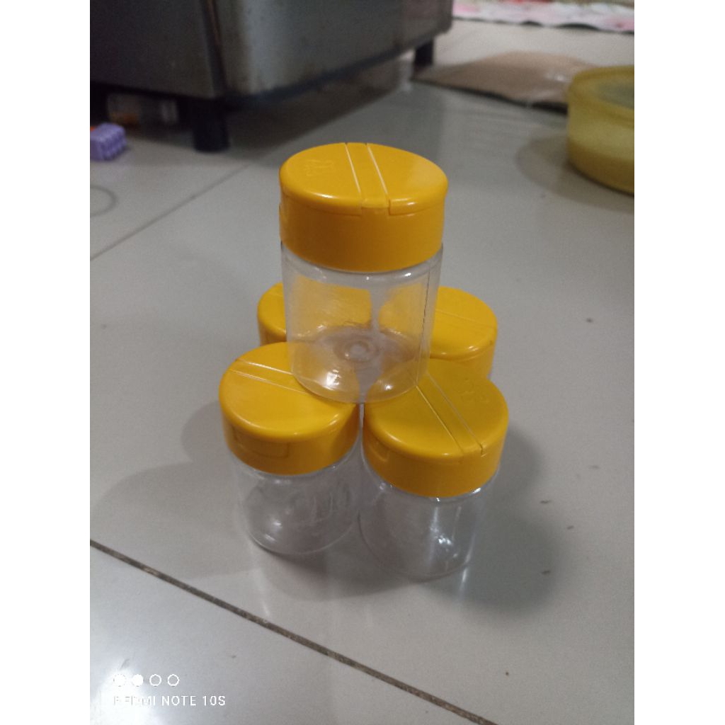 botol plastik bekas soda tempat bumbu dapur